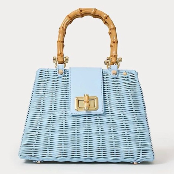 Lilly Pulitzer Handbags - Lilly Pulitzer Leena Top Handle Bag in Blue